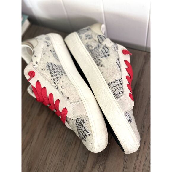 Steve Madden Star Court Philosophy Sneaker Women's Size 7.5 M Textile Cowhide - Picture 7 of 16